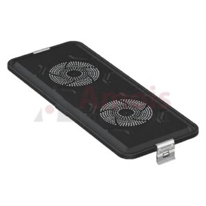 Lid for Sterilization Container, Black Perforated, 730x285 mm