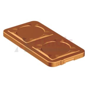 Lid for Sterilization Container, Gold 606x288mm, Saftey Lid