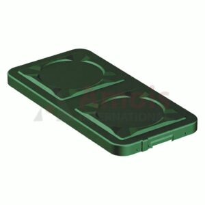 Lid for Sterilization Container, Green 606x288mm, Saftey Lid