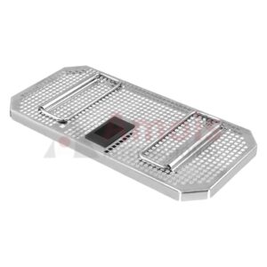 Lid for wire basket with perforated sheet 267x127x5mm