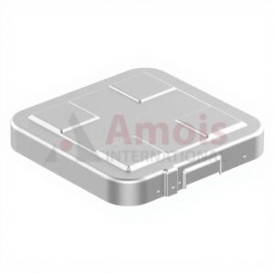 Saftey Lid, silver 317x285mm