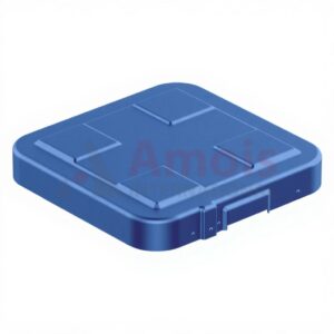 Saftey Lid, blue 317x285mm