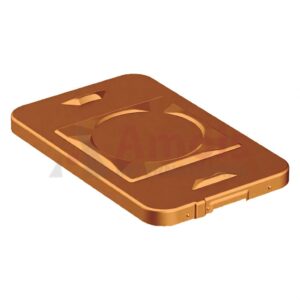 Saftey Lid, Gold 483x290mm