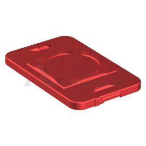 Saftey Lid, Red 483x290mm