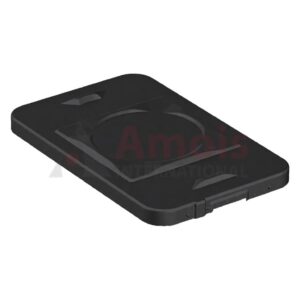 Saftey Lid, Black 483x290mm