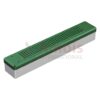 Scope-Sterilisationscontainer outside 455x80x70mm, green Lid perforated - Bottom perforated