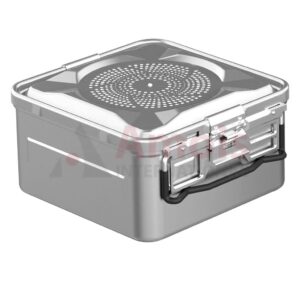 Sterilization Container, Lid perforated - Bottom non-perforated