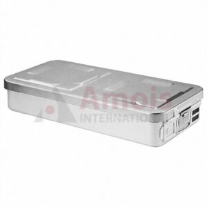 Sterilization Container, Saftey Lid - Bottom non-perforated