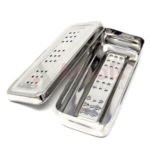 Sterilizing Box, Filter in Lid and Bottom Steel