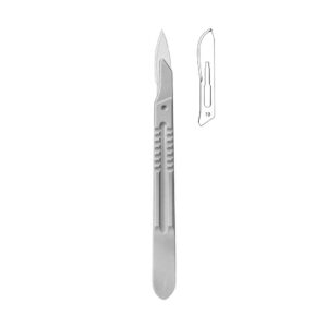 disposable scalpel with blade no19