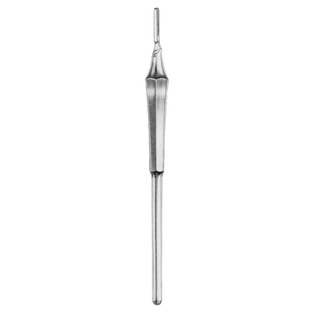Scalpel Handle No 3 Round Hollow Handle 15.5 Cm 1 scalpel handle no3 with round hollow handle