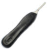 scalpel handle no4 with black handle