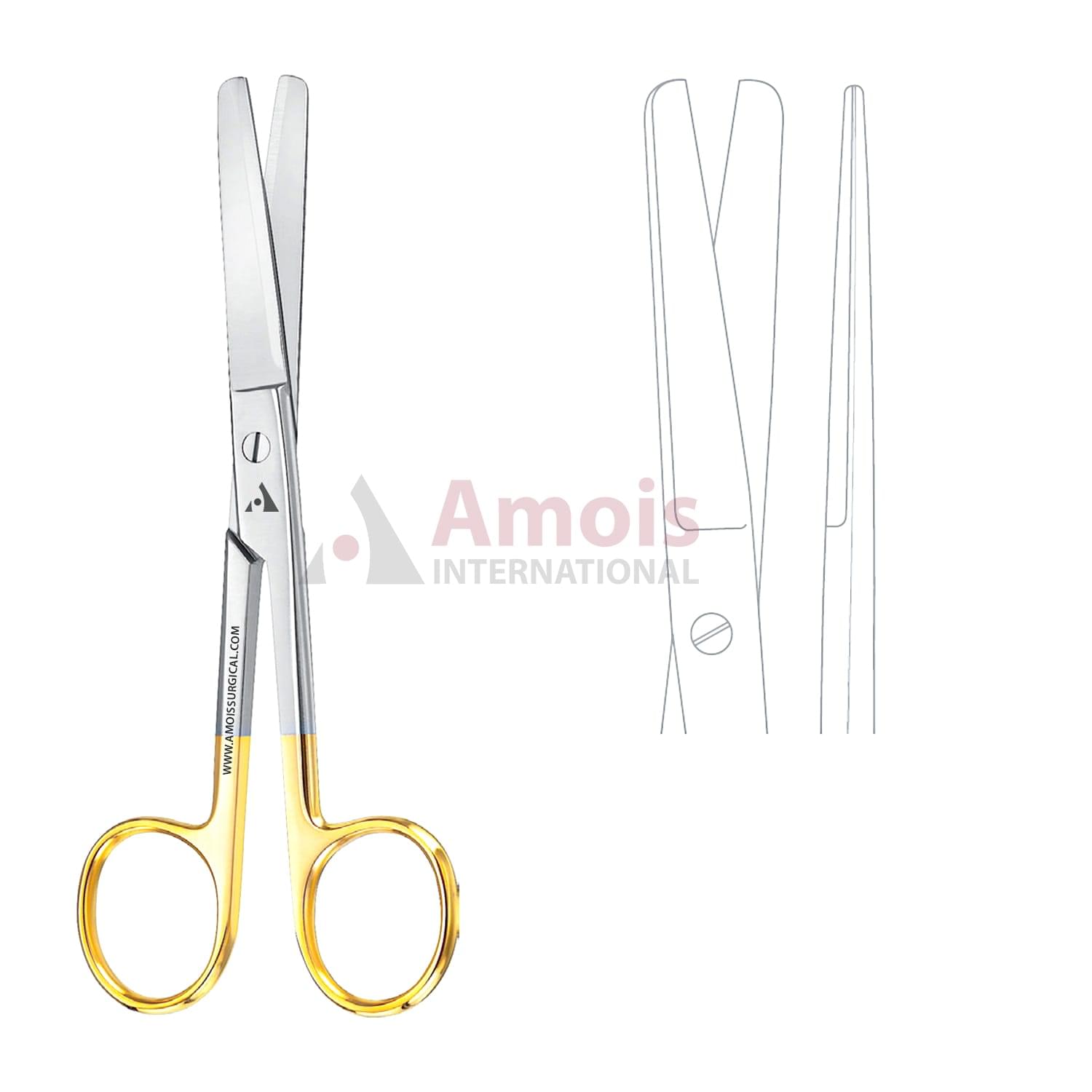 Operating Scissors blunt / blunt straight TC